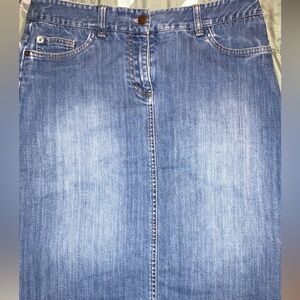 Boden Women’s Denim Skirt size 6L